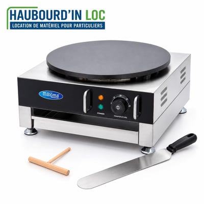 Crepiere profesionnelle maxima haubourd in loc