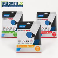 Disques a poncer de differents grains pour girafe flex haubourd in loc