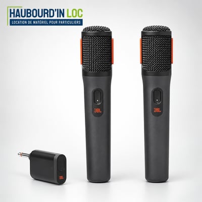 Kit 2 micros sans fil jbl
