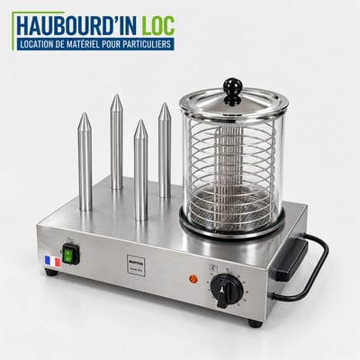Machine a hot dog professionnel haubourd in loc
