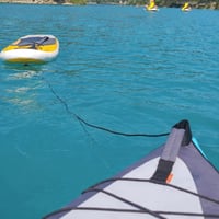 Paddle tracte par kayak