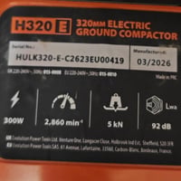 Plaque signaletique h320 e