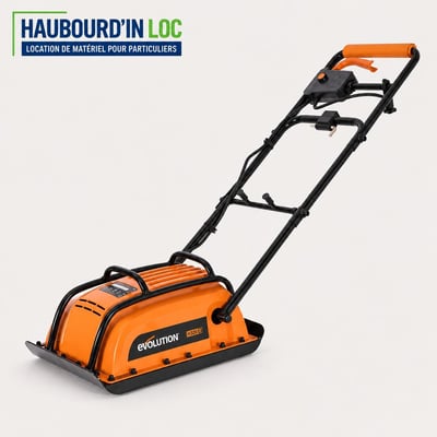 Plaque vibrante compacteur haubourd in loc