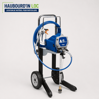 Station de peinture graco airless a45 pro plus haubourd in loc