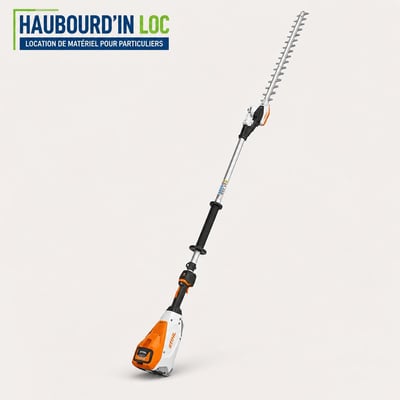 Taille haie sur perche stihl hla 135 haubourd in loc
