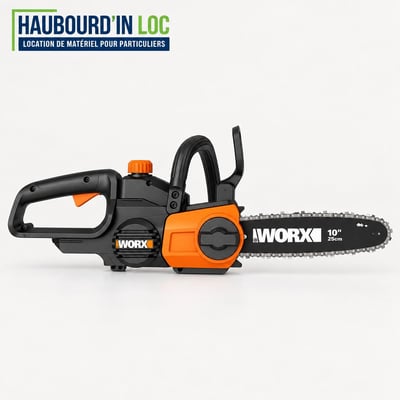 Tronconneuse worx a batterie haubourd in loc